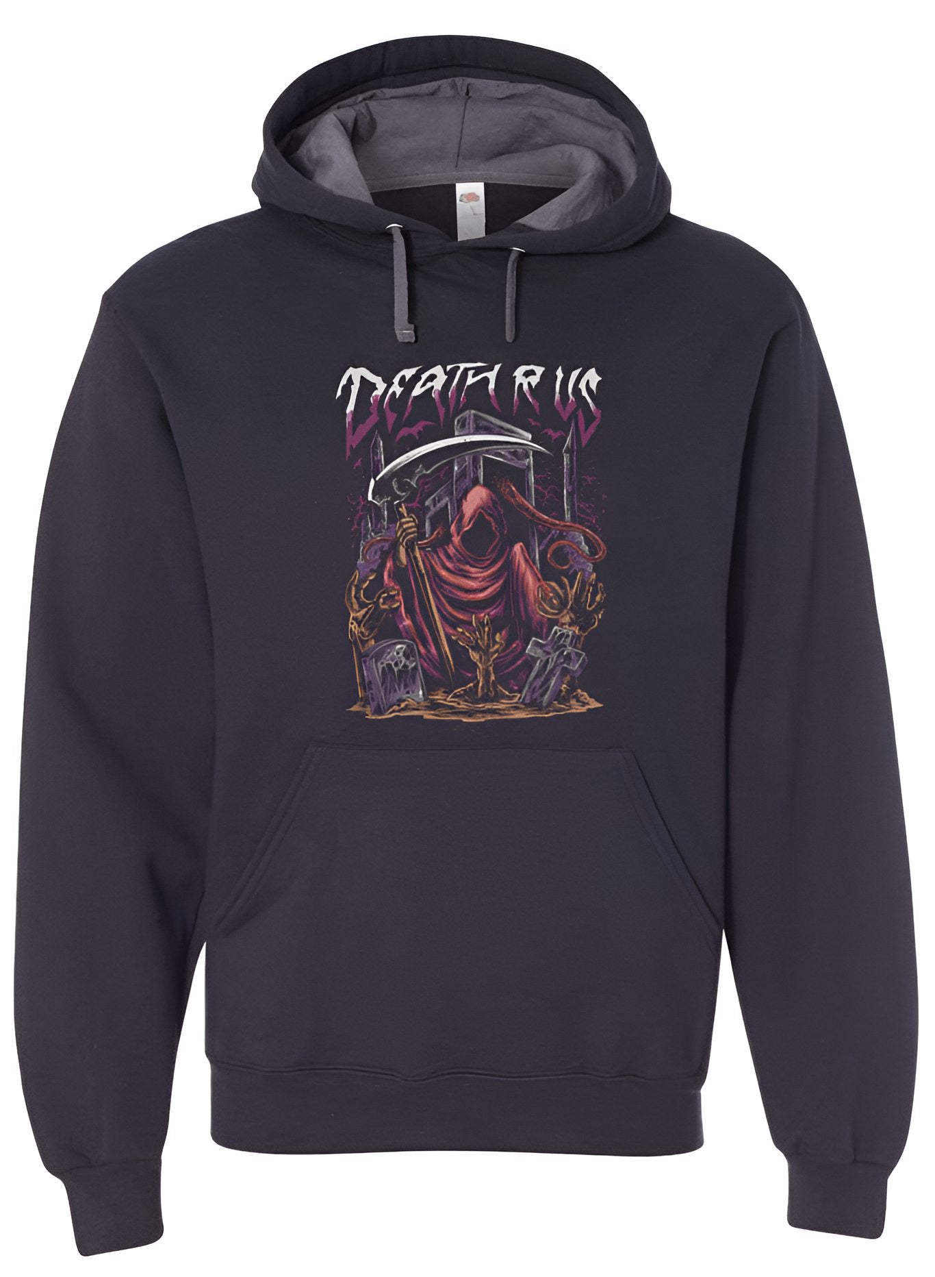 Graveyard Maroon/Purple Hoodie